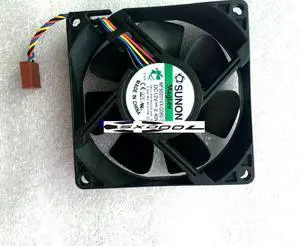 Original SUNON MF80201VX-Q060-S99 80mm 8020 For DELL W52D3 OPTIPLEX 3050 MT case cooling fan DC12V 2.4W 4-wire