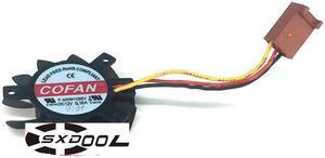 Original COFAN F-4008H12BIV 12V 0.18A 4008 4CM  3-wire cooling fan