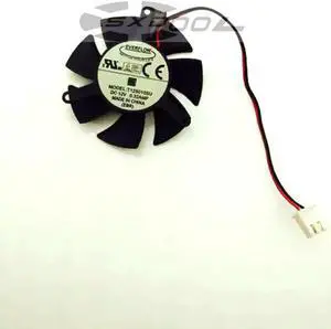 New T125010SU diameter 47MM, hole pitch 39MM 12V 0.32A hydraulic mute graphics fan