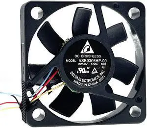 ASB0305HP-00 7HQ 3007 DC 5V 0.50A Cooling Fan,30X30X7mm For Delta Electronics 4Pin Speed Regulation Miniature Small Cooler