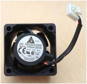 Delta 4028 12V 0.72A 3-wire 4CM PFB0412EHN-BF00 1U server cooling fan
