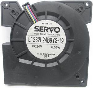 E1232L24B9YS-19 120mm 24V Blower Fans for SERVO DC24V 0.56A 12032 120X120X32mm