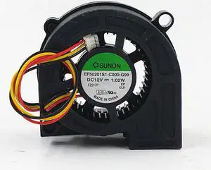 New For Optoma T761ST  SUNON EF50201S1-C000-G99 12V 1.02W Projector Fan