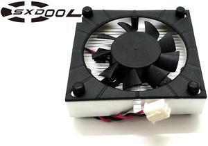 For  Lenovo R5 235 I2656 I3680 I358 I4165 I4367 graphics card radiator fan, 52mm x 52mm x 12mm, diagonal screw distance 60mm