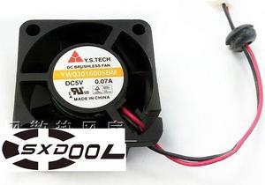 Y.S TECH YW03015005BM DC 5V 0.07A 30mm 3015 mute double ball bearing cooling fan 2-wire