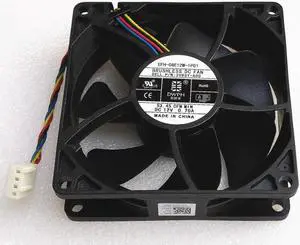 80mm Pwm fan 8025 8cm fan 4-wire temperature control speed regulation EFH-08E12W-IP01 12V 0.70a