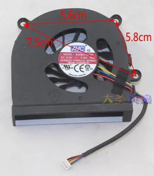 NEW original AVC BASB0715R2H P002 12.0v 0.35A cooling fan For Lenovo IdeaCentre B325 B320 CPU fan