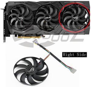 T129215BU 7Pin GPU Cooler Graphics Card Fans For ASUS ROG STRIX RTX 2080 Ti GAMING RTX2080 RTX2080Ti Replacement(85mm)