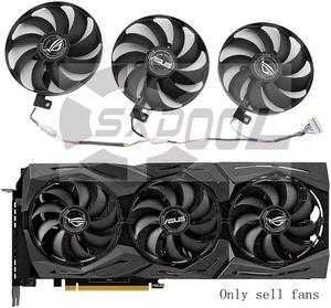 New For ASUS ROG STRIX RTX2060 2070S/2080Ti RX5700XT graphics fan 85mm T129215SU 12V