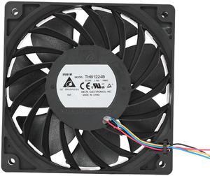 THB1224B-PM00 DC 24V 1.14A 12025 Delta 12cm 120mm 120X120X25mm Server Cooling Fan