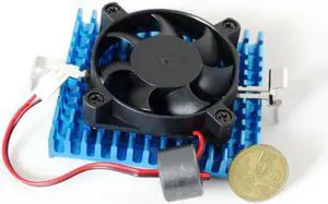 New AVC D5010T12L DC 12V 0.15A 5CM 50*50*15MM Mute Silent Cooling Fan Aluminum Alloy Radiator Heatsink Conductive Sheet