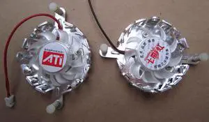 For colorful graphics card fan ATI 4010 6.1cm hole pitch radiator fan