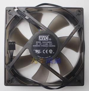 Original For Lenovo AVC DAZA1225R2L 12CM 12025 high wind volume mute 4-wire temperature control CPU fan