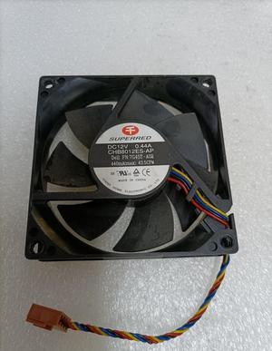 For Dell 3668 3653 3650 3669MT series desktop computer case fan 4pin 07G45T SUPERRED CHB8012ES AP DC12V 044A 80mm 8025 cooling fan 4355CFM