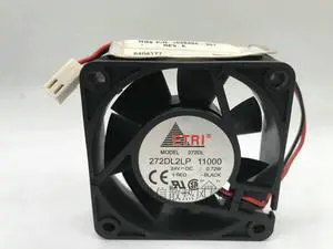 60mm 6cm Mute Silent Fans for ETRL 272DL 272DL2LP 11000 DC 24V 0.72W 60*20MM Server Inverter Axial Brushless Cooling Fans