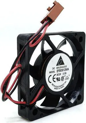 50mm 12V Cooling Fan,For DELTA EFB0512MA DC 12V 0.12A 50X50X10mm Server Slim Ball Bearing Cooling Fans