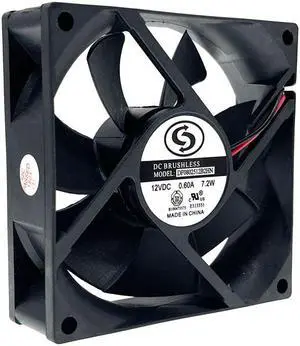 DF0802512B2HN For Ant S9 S7 Shenma Ebang E12+ 8025 80mm 0.60A 7.2W 12V high speed power converter cooling fan
