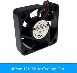 Jaro ADDA AD0412MB-G70 40mm 12V Mute Cooling Fan Sigle Ball Bearing Quiet Silent Case Server 1U 40X40X10mm 0.08A 5000RPM