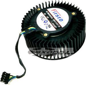 Original FD6525H12D BFB0712HF For Sapphire public version RX580 RX570 RX480 RX470 platinum diameter 6.6CM turbo graphics fan