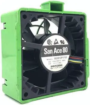 For Super micro chassis original FAN-0074L4 Sanyo 9G0812P1F03 DC12V server fan case cooling