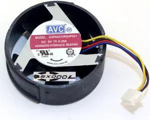 Original AVC DAPA0310R5HP001 0310 DC5V 0.25A cooling fan 35mm x 14mm