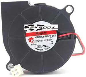 SUNON GB1205PHVX-8AY DC12V 2.0W 5cm 5015 blower fan For Stage lighting Humidifier Special fan