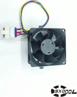 Refrigerator Evaporator Fan Motor WR60X26866 for GE WR60X26033 WR60X10341 Freezer Cooling Fan