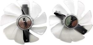 Blue LED For New Sapphire RX590 RX580 RX570 RX480 RX470 Cooling Fan CF1015H12D 12V Graphics Card Fan (1 Pair)
