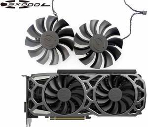 2PCS/Lot PLA09215B12H 12V 0.55A 86mm 4Pin For EVGA GTX1080TI SC GTX 1080 Ti SC Black Edition SC2 Fan Graphics Card Cooling Fan