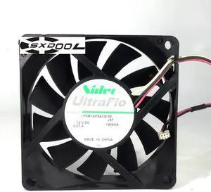 Original Nidec 7015 7CM U70R12MS6CB-52 DC12V 0.07A silent fan
