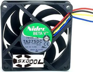 Original Nidec 7015 TA275DC C35598-35 12V 0.48A 7CM 4-wire PWM fan