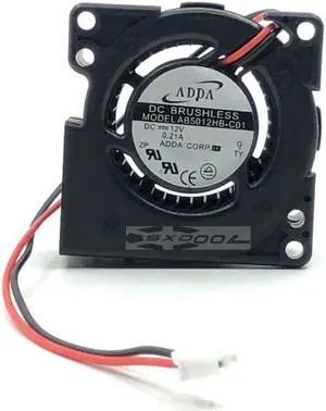 ADDA AB5012HB-C01 5cm 5020 12V 0.21A 50mm x 20mm Blower Turbo Fan 2-wire 2-pin