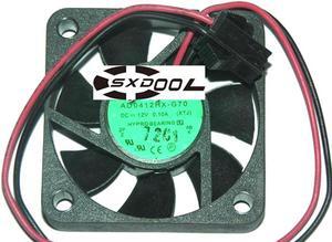 40mm 4010 ADDA AD0412HX-G70 DC12V 0.1A 2 Wires 2 Pins 4CM fan cpu cooler