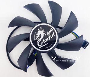 For Colorful Netchi GTX 950 GTX 1050Ti GT1030 Smart Shark 2G Graphics Card Fan Cooling fan