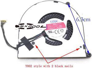 (Y002) For ThinkPad Lenovo E450 E450C E455 E555 E560 E565 E550C cooling fan BAZA0707R5H DC5V 0.5A 5-wire 5-pin