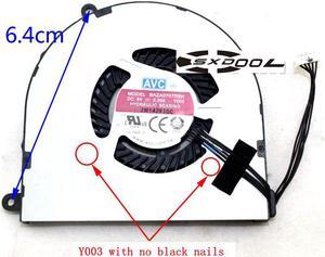 (Y003) For ThinkPad Lenovo E450 E450C E455 E555 E560 E565 E550C cooling fan BAZA0707R5H DC5V 0.5A 5-wire 5-pin