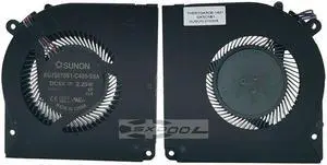 Original For Mechanical Revolution X8TI Fan Deep Sea Titan Naruto King Kong T6 Notebook Cooling Fan SUNON EG75070S1-C450-S9A DC5V 2.25W