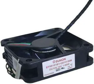 New SUNON EF55151B1-Q010-S99 12V 1.66W 5CM 4-wire projector fan