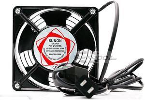 Speed regulation 12CM double ball durable 220V 240V cabinet soldering smoke smoke exhaust mute AC cooling fan 12038 SUNON DP200A P/N: 2123HBL pure copper core