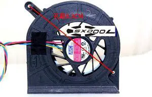 AVC BASA0819R5U P009 5V 0.6A 4 Wires 4 Pins notebook fan vga cooler for Wistron P/N:23.10393.001 Rev.A