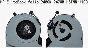 For HP EliteBook folio 9480M 9470M HSTNN-I10C fan 702859-001