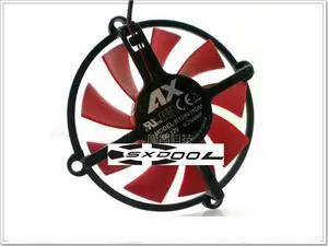 For ASL Unimax GALAXY ZOTAC 9600 9800GT 240 440 550 6850 Graphics Card Fan R128015DM 2-wire, PLA08015D12HH 4-wire