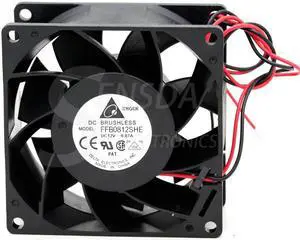 Delta Electronics FFB0812SHE 80mm DC12V 0.87A Server Cooling Fans Server Square computer fan case cooler
