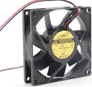 ADDA AD0812HB-C71GP 80mm 8CM chassis fan 8020 12V 0.34A server cooling fans