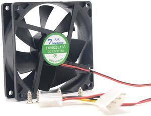 9cm  9025 TX9025L12S DC 12V 0.16A case cooling fan LP4 connector