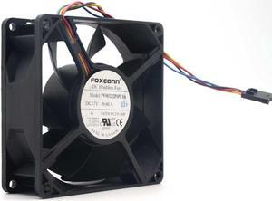 FOXCONN PV903212PSPF 0A 9232 9032 12V 0.6A 83CFM PWM axial fan WC236-A00 9cm case cooling fan