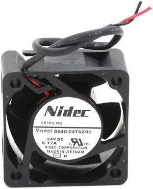 NIDEC D04G-24TS2 01 DC24V 0.17A 4CM 4020 40mm inverter silent cooling fan
