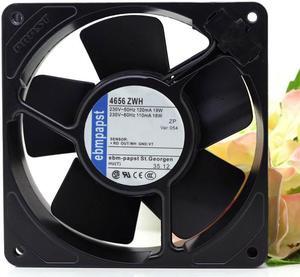 4656 ZWH 12038 19W/18W 230V metal high temperature fan 2 plug