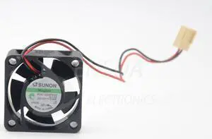 NEW original SUNON KDE1204PKV2 4020 40mm x 20mm DC12V 0.6W 2Pin Magnetic suspension bearing fan silent cooler