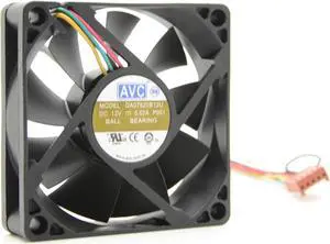 NEW original AVC DA07520B12U 7520 12V 0.52A 4Wire tempreture PWM computer cpu axial fan